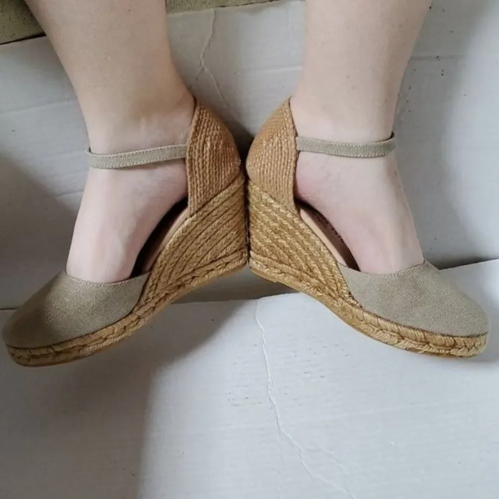 Gairno Espadrille Wedge Sandals Heels Platform SHOES Women's WOMAN'S Size 6½